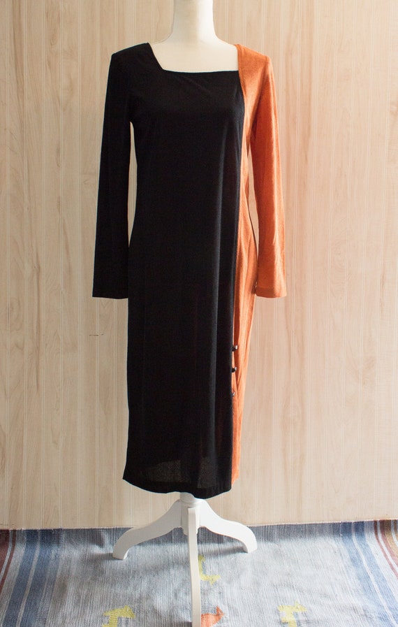 Vintage Colorblock Dress