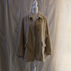 Vintage 1990s Tan Corduroy Jacket