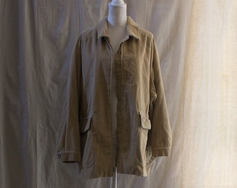 Vintage 1990s Tan Corduroy Jacket