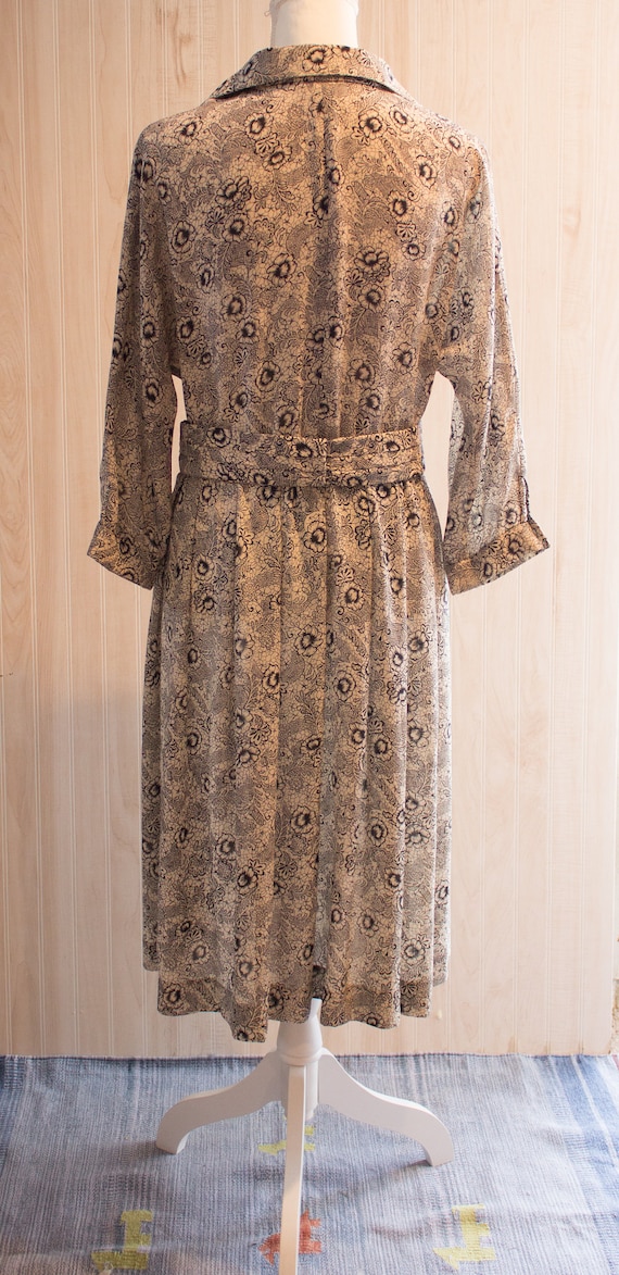 1980s vintage shirtdress - image 3