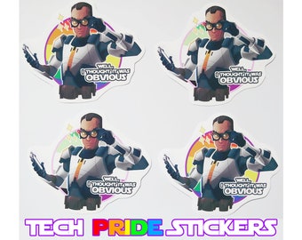 Star Wars The Bad Batch Tech LGBTQA+ Pride Stickers Aroace