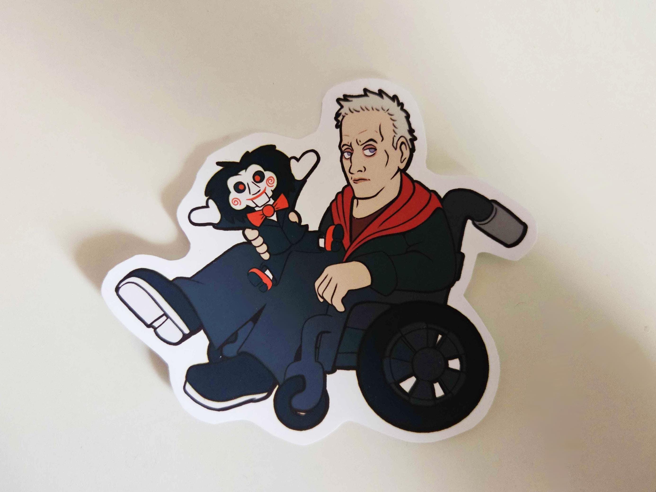 Saw Jigsaw and Apprentices Stickers Amanda Hoffman Dr Gordon - Etsy