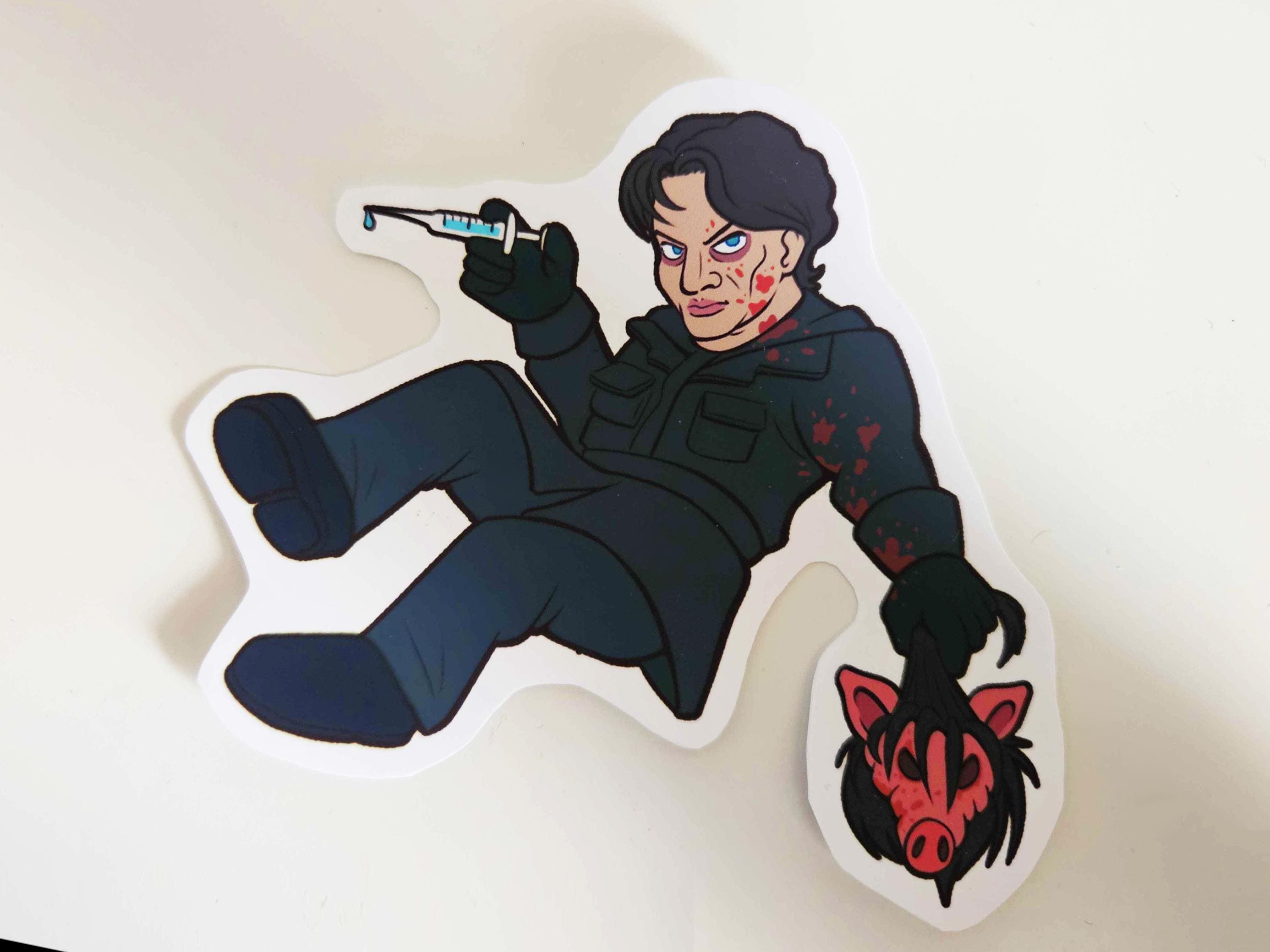 Saw Jigsaw and Apprentices Stickers Amanda Hoffman Dr Gordon - Etsy