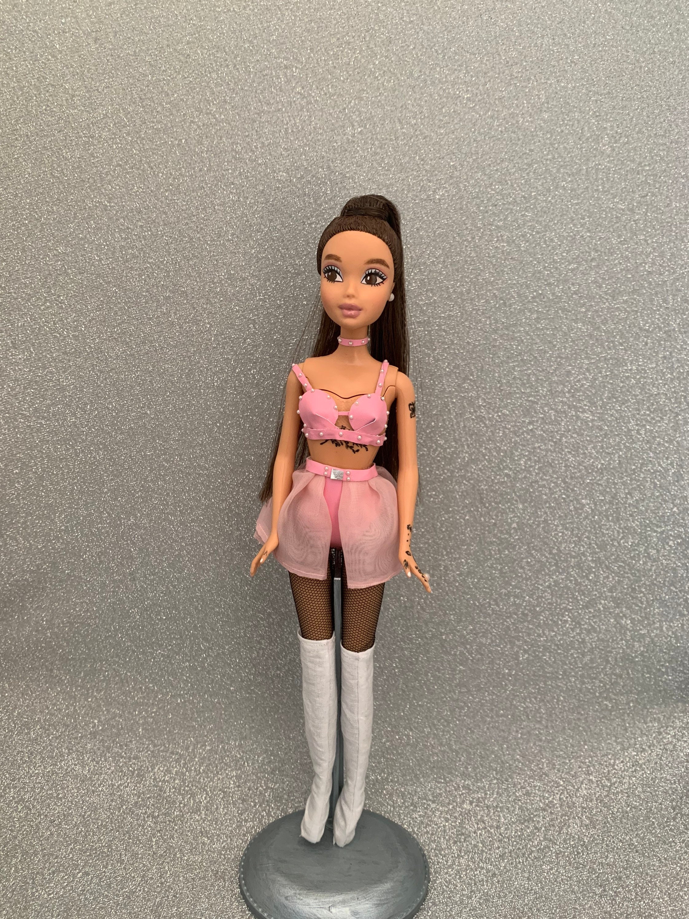 Ariana Grande Doll Barbie 2 Looks and 2 Hairstyles Etsy UK