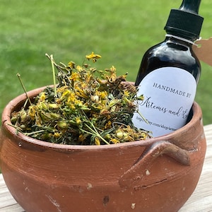 St. John’s Wort infused body oil
