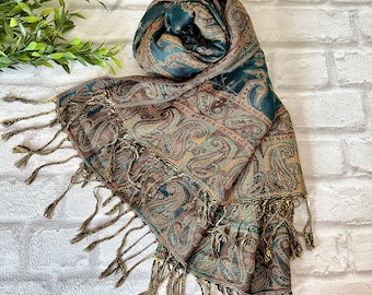 YNS - Chales Y Envolturas De Pashmina Para Mujer, Bufanda Suave Para