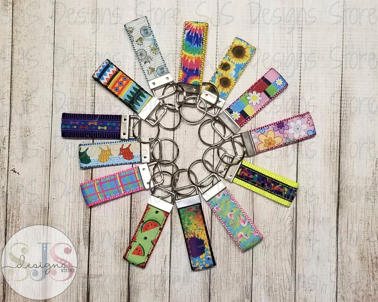 Paint Splatter Wristlet Key Fob Fabric Key Fob Keychain Etsy Nederland