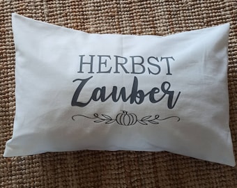 Funda de almohada funda de almohada almohada otoño blanco