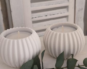 Candelabro para velas cónicas o velas de té