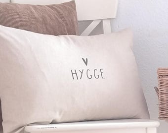 Funda de cojín HYGGE en color beige
