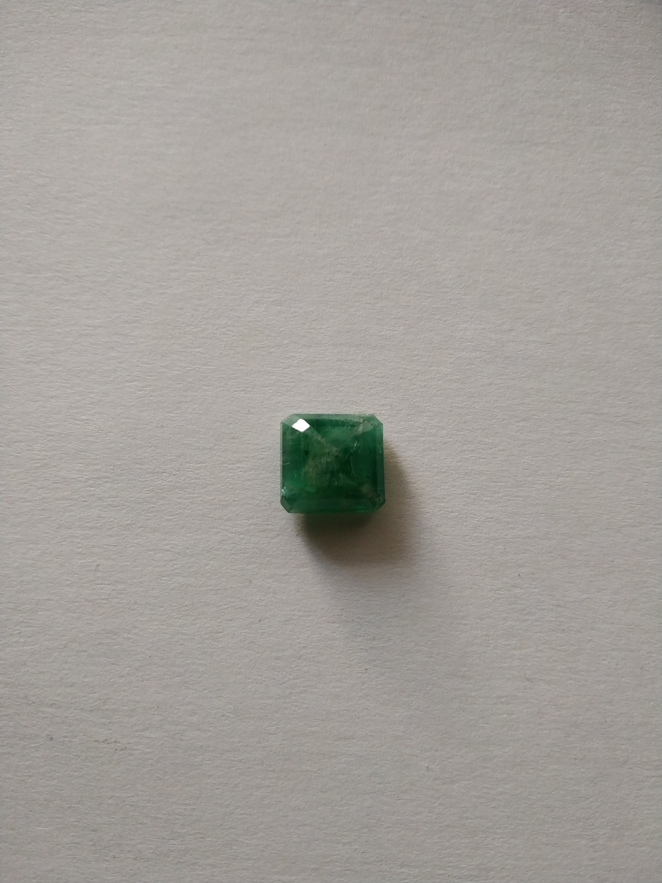 Natural Loose Emerald / Zambian Emerald / 10x10.5/ Square Etsy