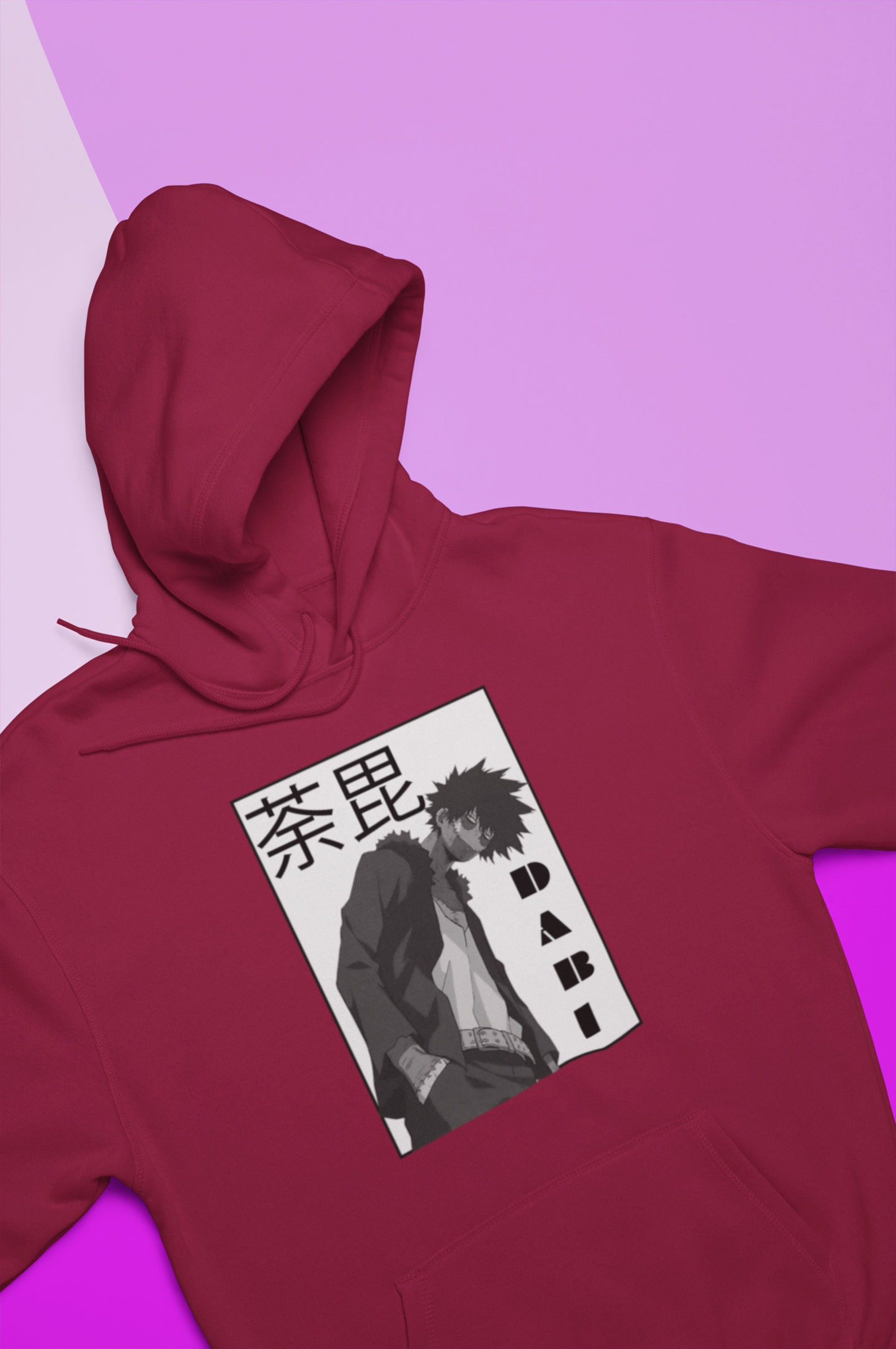 Dabi Todoroki Box Hoodie Anime Inspired Clothing My Hero | Etsy