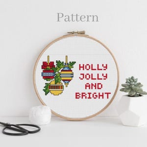 Saludo navideño con tabla alfabética, patrón de punto de cruz de tarjetas navideñas personalizadas, deseos navideños DIY con tabla ABC
