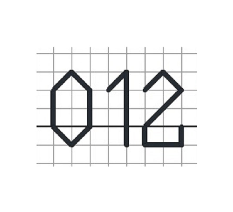 Backstitch Alphabet Chart Cross Stitch Pattern With Cursive Letters and ...