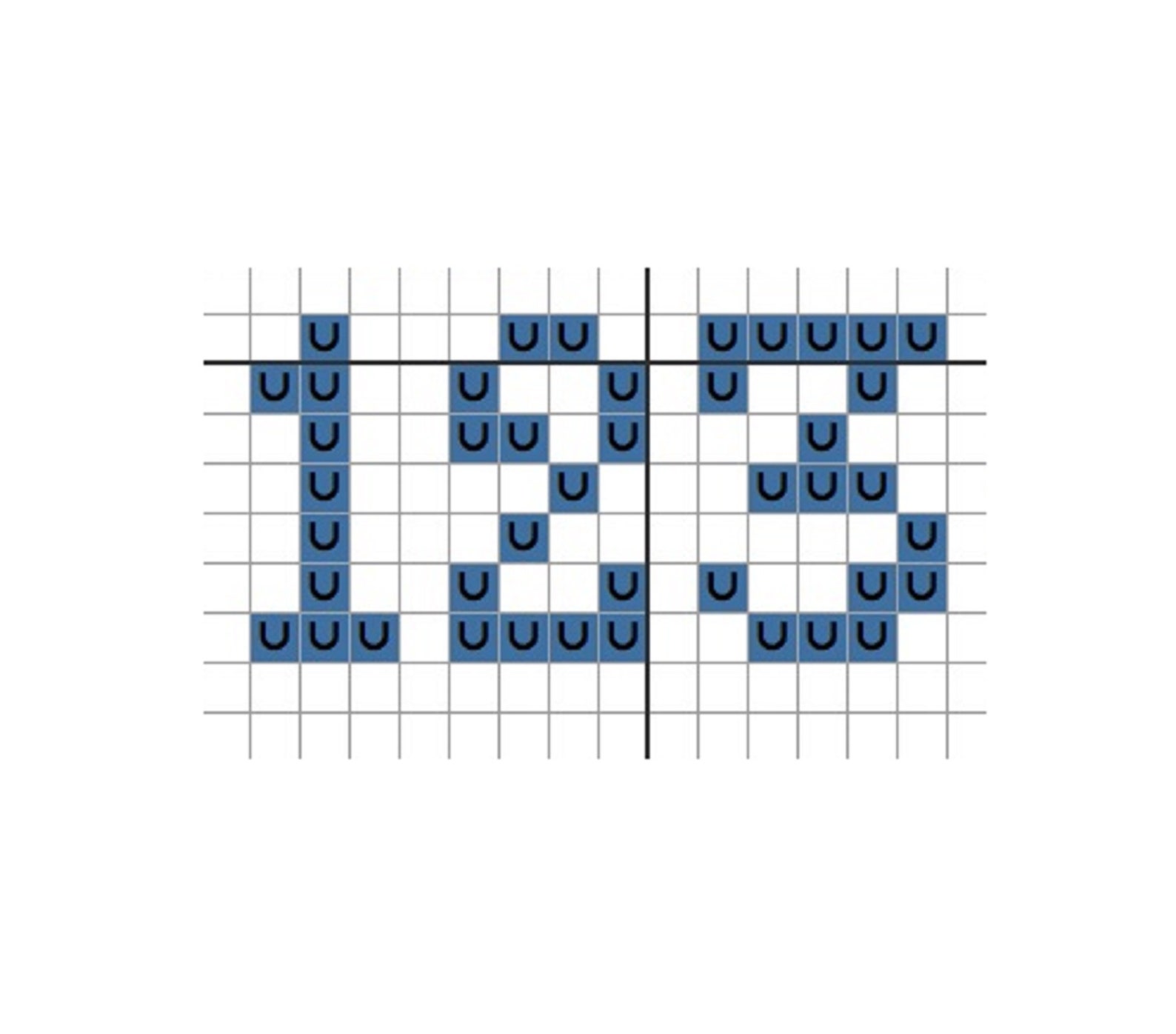 Initial Ornament Cross Stitch Pattern Monogram Ornament - Etsy