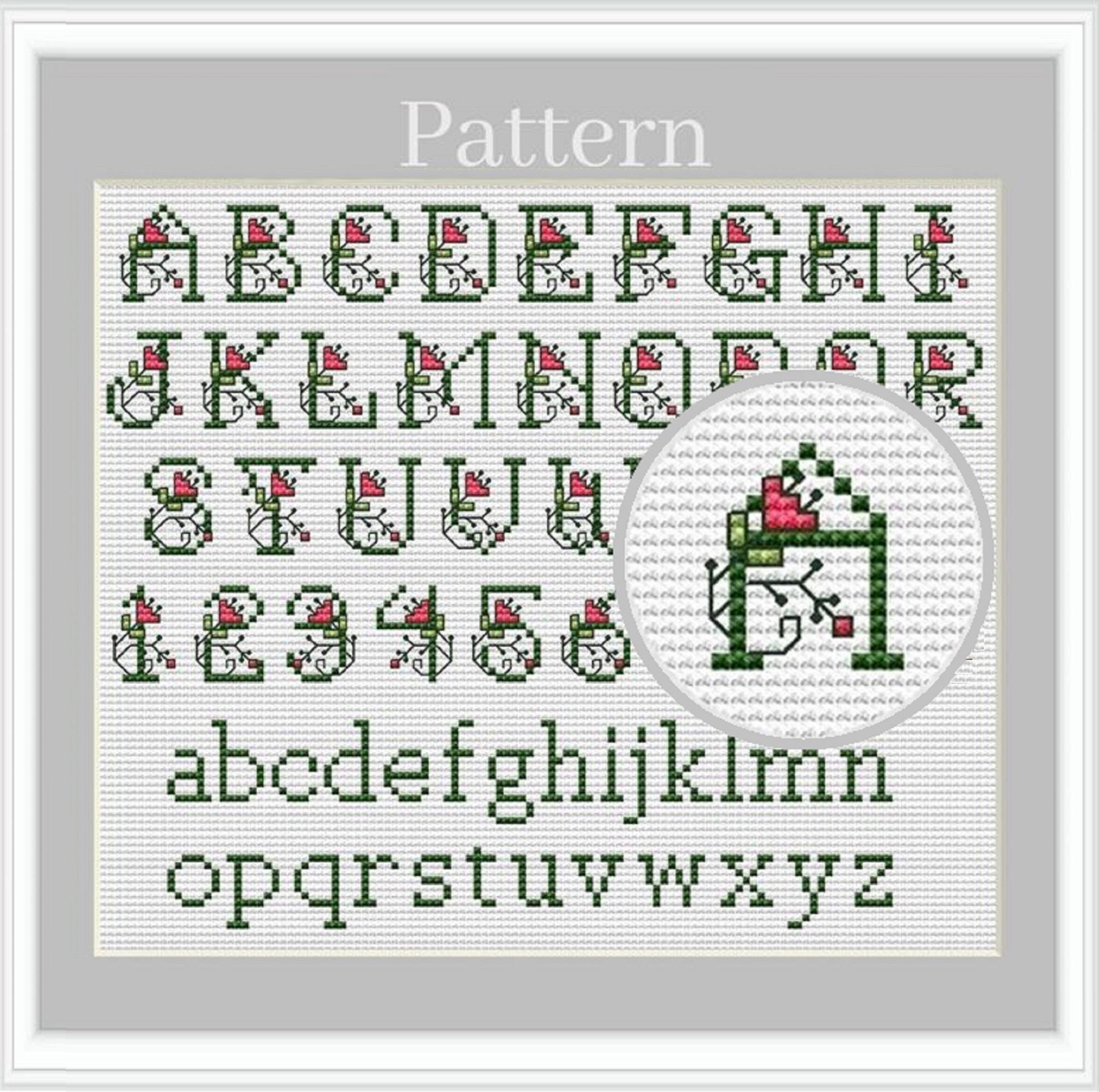 【希少！】Cross stitch letters BIBLE Cross Stitch Letters BIBLE!