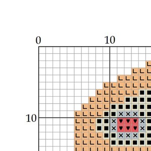 School Bus Cross Stitch Pattern, Back to School Ornament Hand ...