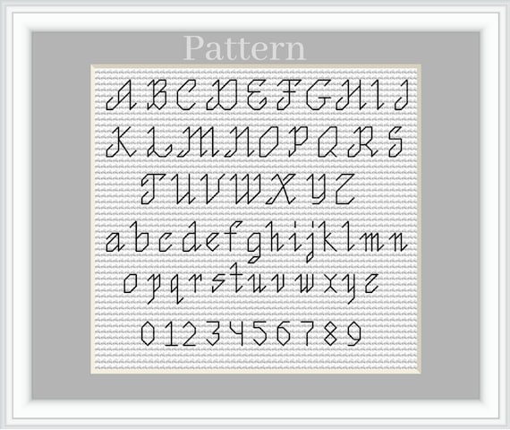 Headline Heads Up – No. 17 « SpareType  Cross stitch fonts, Cross stitch  letters, Cross stitch alphabet