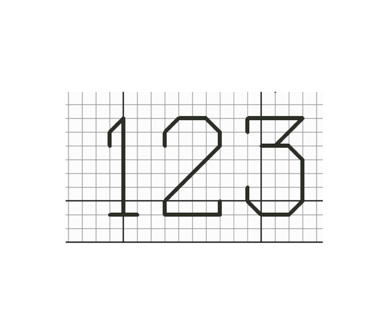 Backstitch Alphabet Cross Stitch Pattern With Floral Letters and ...