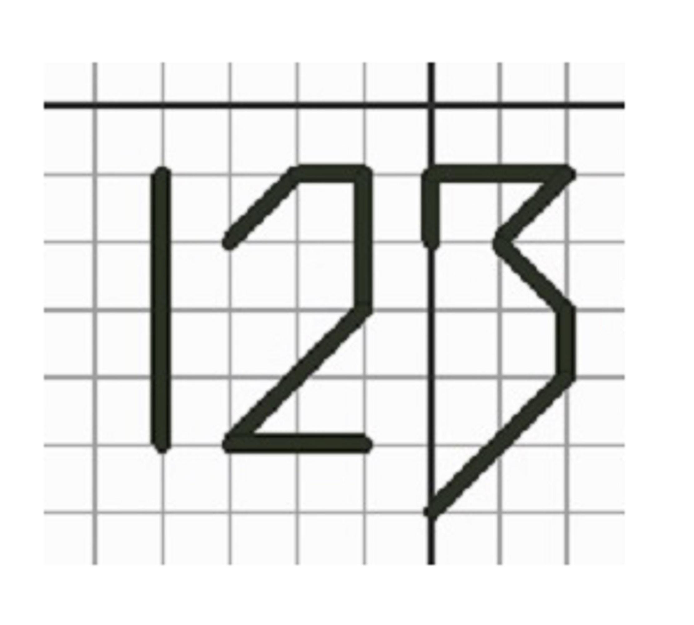 Backstitch Alphabet Cross Stitch Pattern With Small Letters and Numbers ...