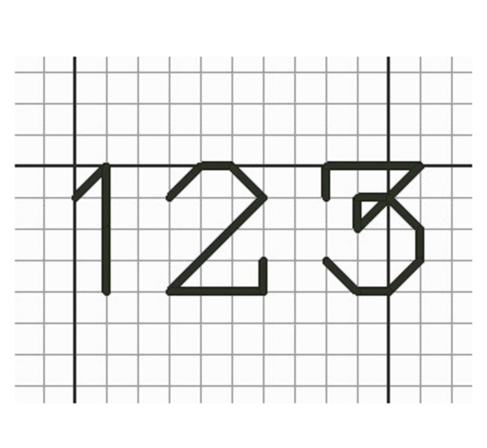 Backstitch Alphabet Cross Stitch Pattern With Cursive Letters and ...