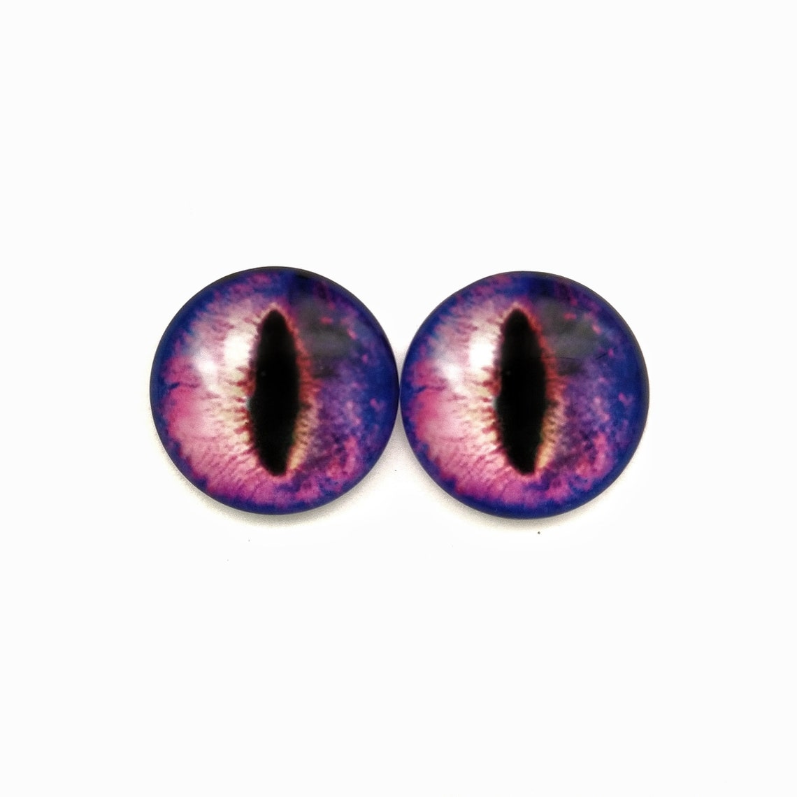 Large glass eyes 20 mm Stuffed animal eyes Flat doll eyes Etsy