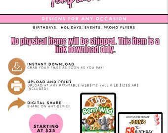 Customizable Flyer Template | Business Promotion | Marketing | Social Media (Digital Download)