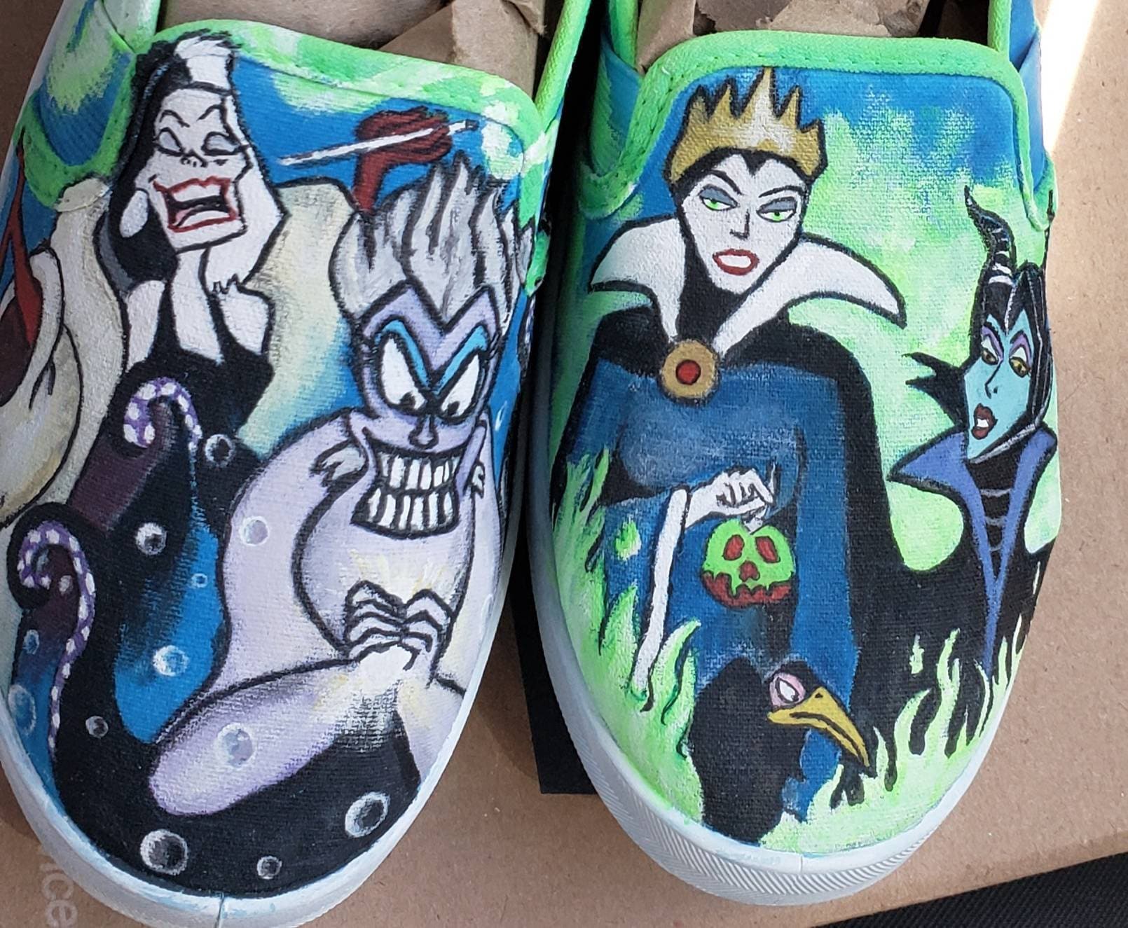 Vans disney villain shoes 2025
