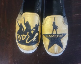 Hamilton musical shoes