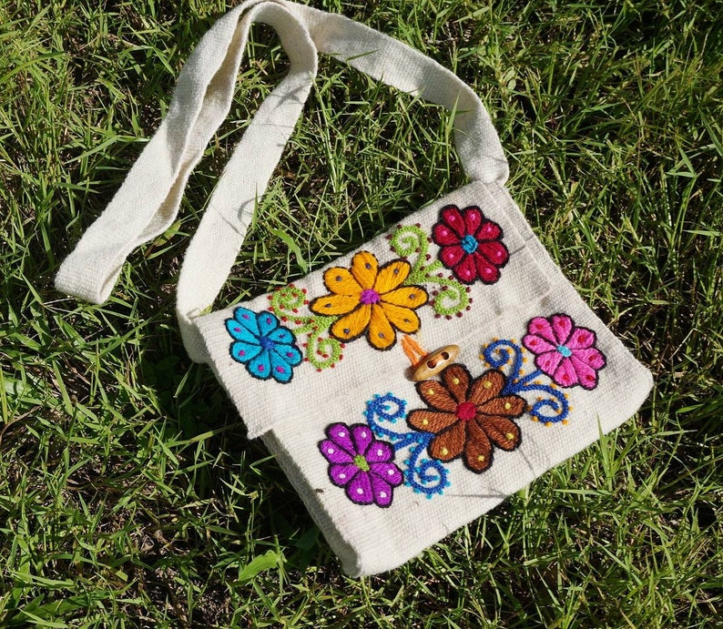 Peru from Cuzco Andean embroidery bag Handmade Handmade