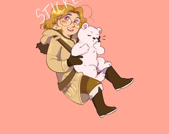 Hetalia Canada matte sticker!