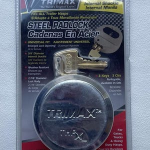 TRIMAX STEEL Padlock THPXL