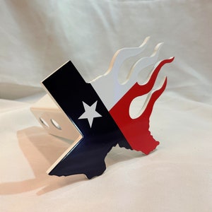 TEXAS FLAMES Hitch Cover