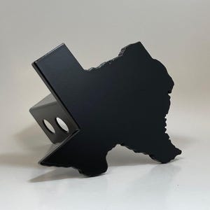 TEXAS Black Hitch Cover