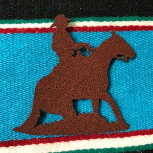REINING HORSE MAGNET / Metal Magnet / Powder Coated Magnet