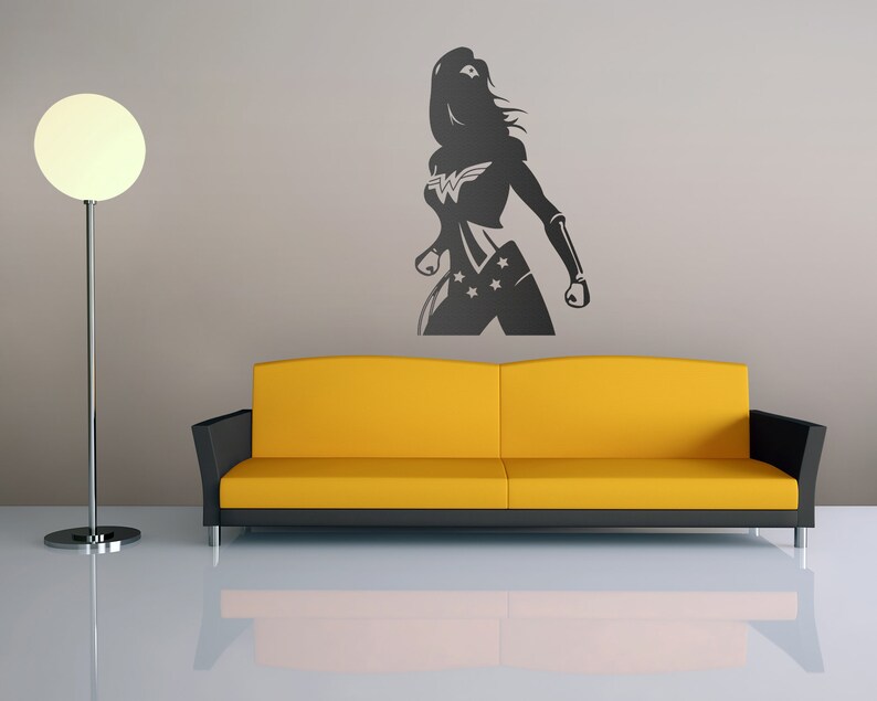Download Printable Wonder Woman SVG Silhouette Batman hero Dark ...