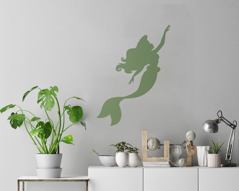 Free Free 56 Stencil Mermaid Silhouette Svg SVG PNG EPS DXF File