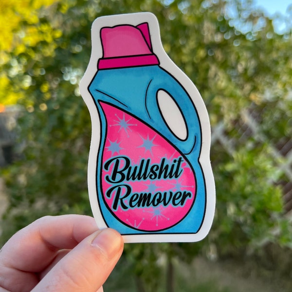 Bulshit Remover Sticker Bullshit Remover - Etsy