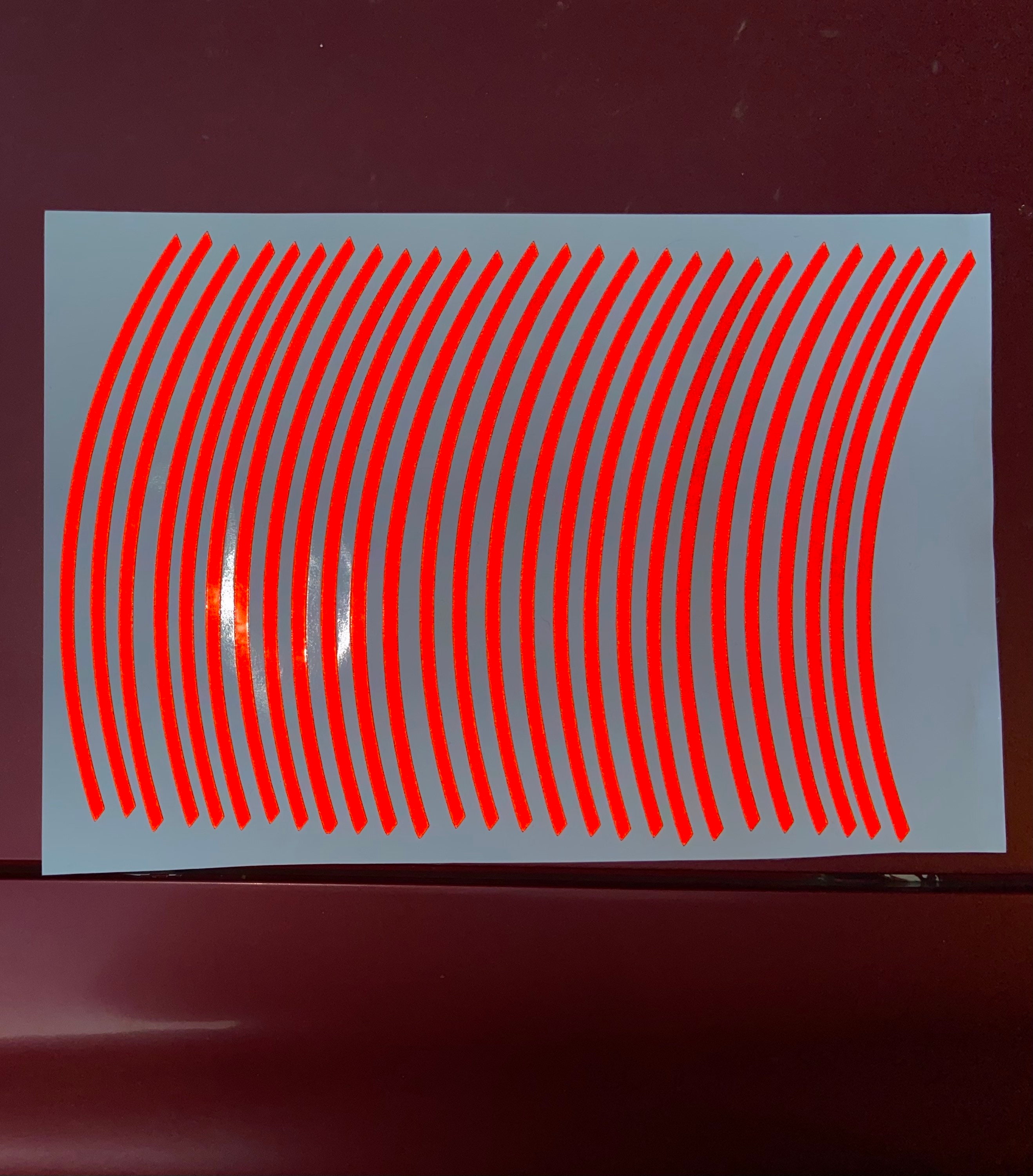 Reflective Motorcycle Rim tape Etsy