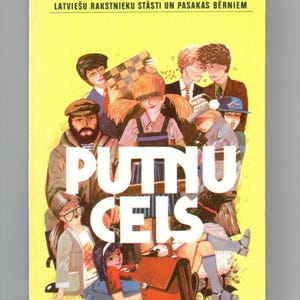 Putnu Ceļš - Rare livre vintage pour enfants en letton, 1988