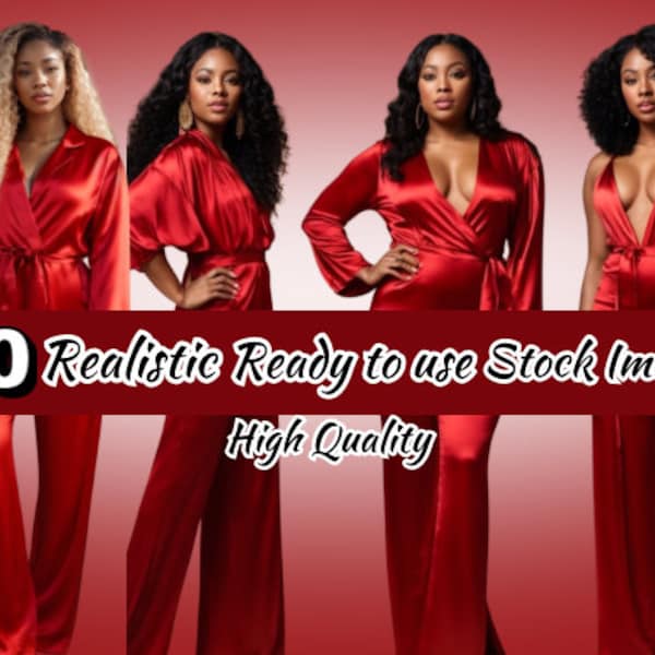 Red Hair Extension Model Etsy