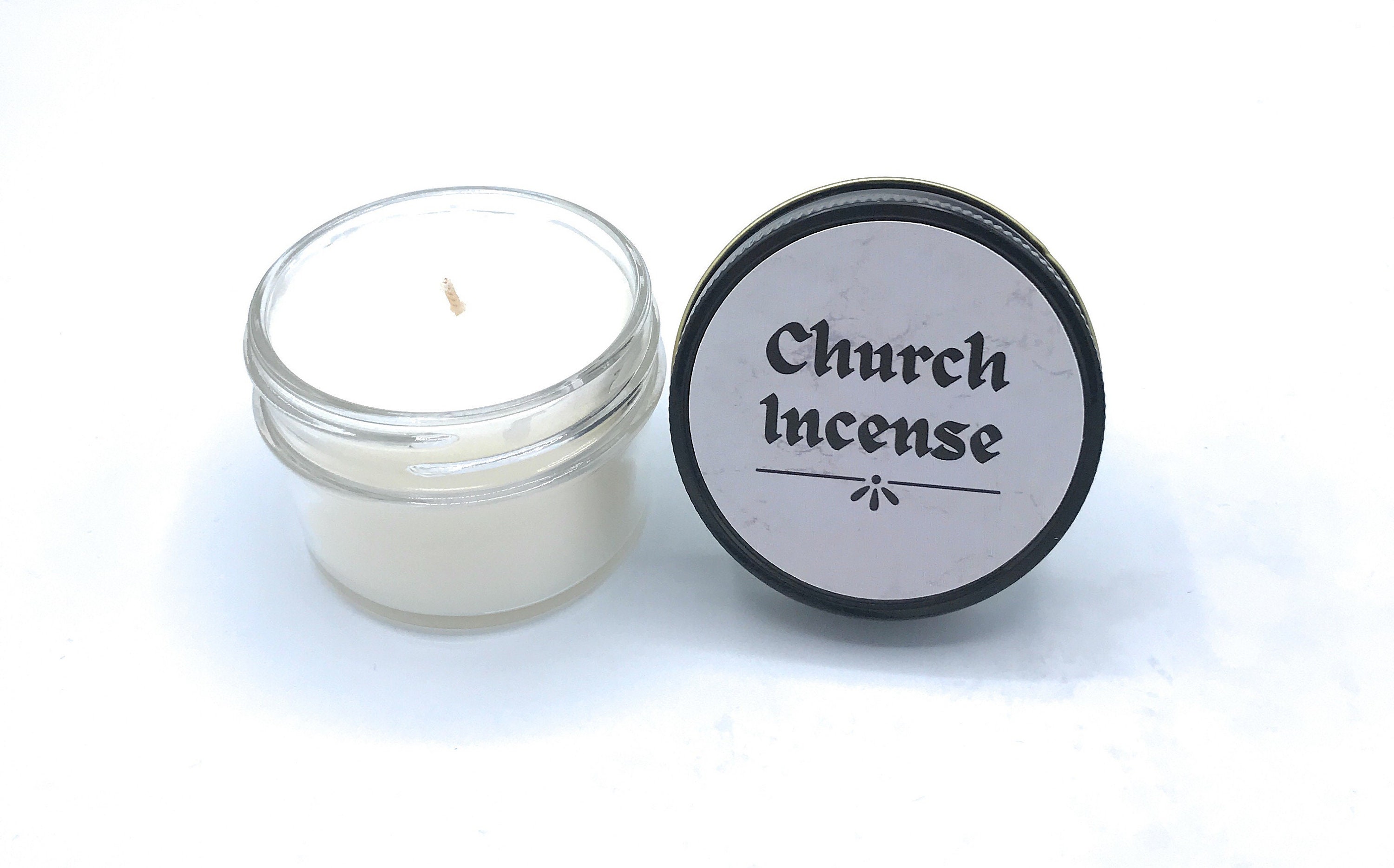 Church Incense Catholic Scented Candle Catholic Gift Mass Candle Church