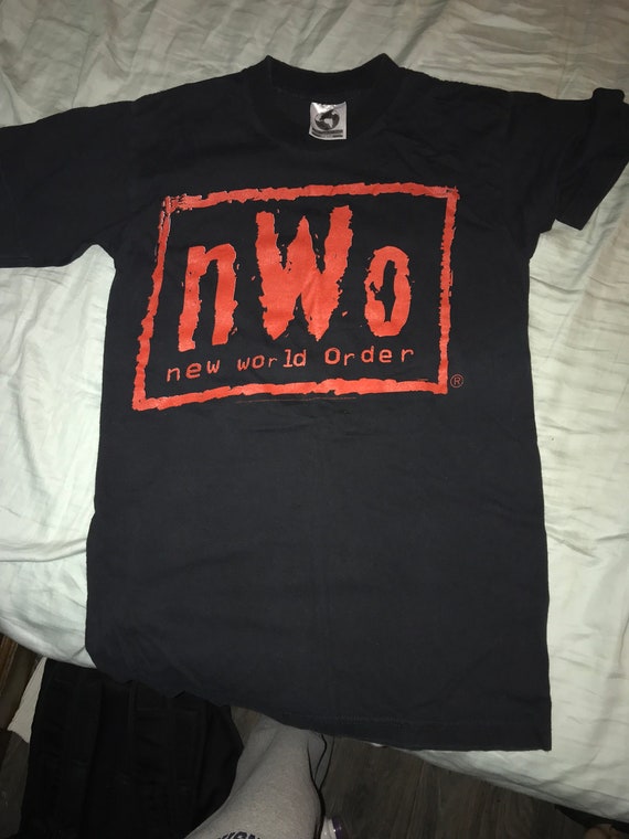 red nwo shirt