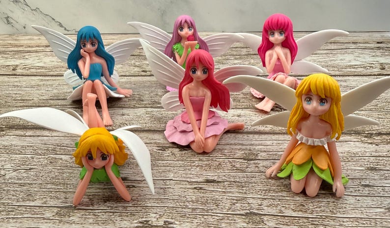 Magical Fairy 3D Bead Topper Only Your Choice Color image 1