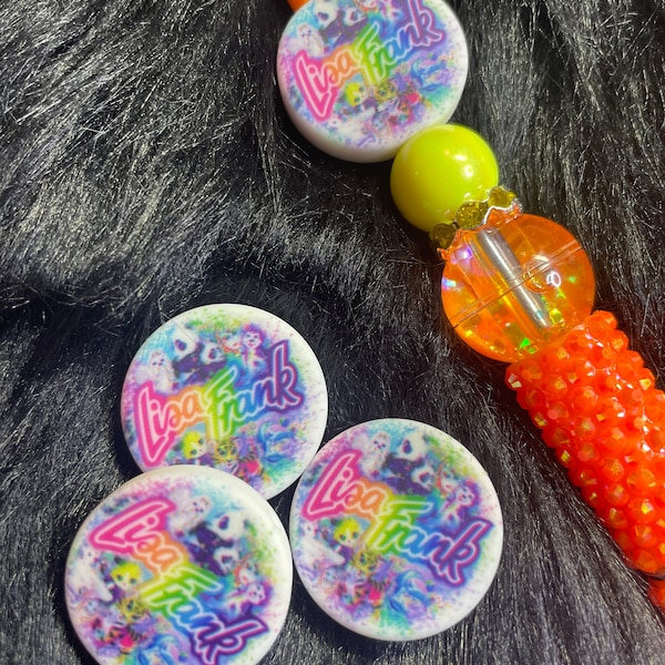 LF Rainbow Animal Silicone Focal Beads