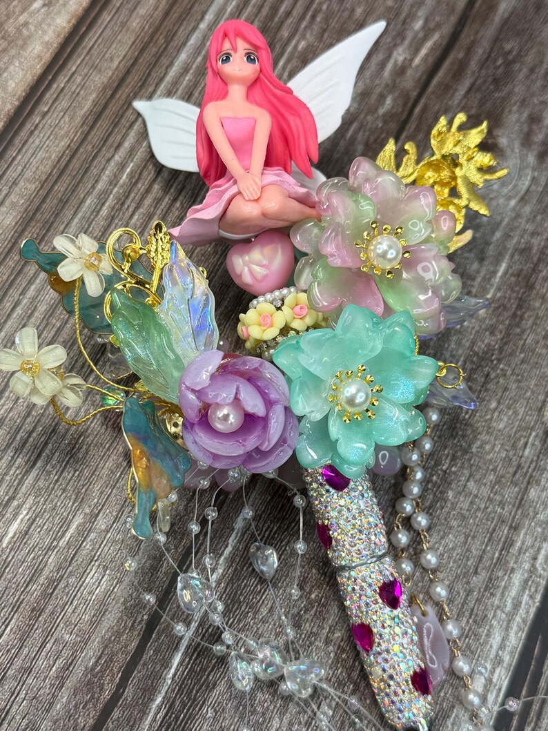 Magical Fairy 3D Bead Topper Only Your Choice Color image 8