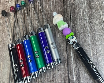 Franny’s DIY Beadable Flashlight - Your Color Choice - Read Description