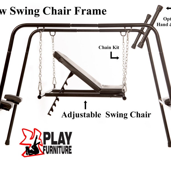 The 4play Low Swing Frame and Adjustable Swing Chair are Guaranteed Unbreakable! This set can easily handel 1000 pounds of sex in action!