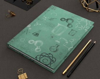 Back to School Science Composition Science Notebook /personalized Lined ...