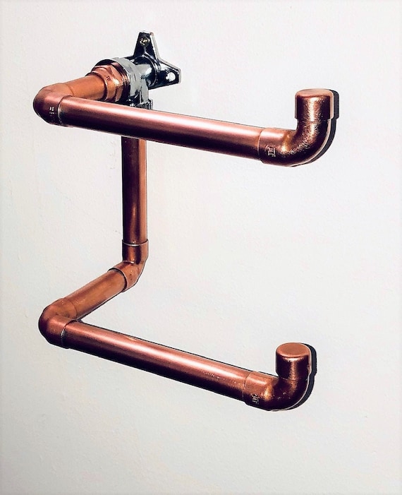 Copper toilet roll holder deals